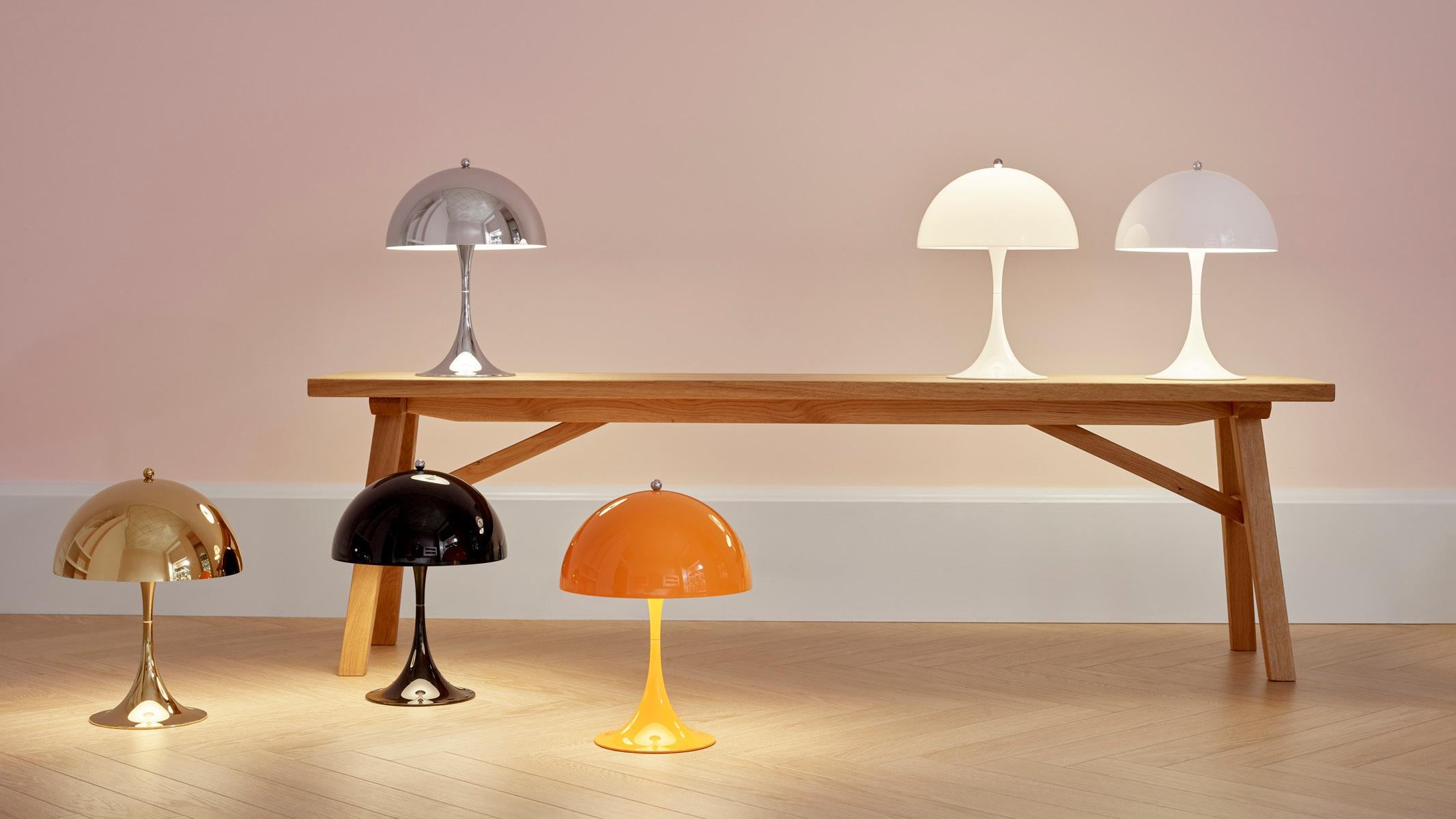 Louis Poulsen, Minilámpara de sobremesa de color de Verner Panton en Nuevo estado para la venta en Saint-Ouen, FR