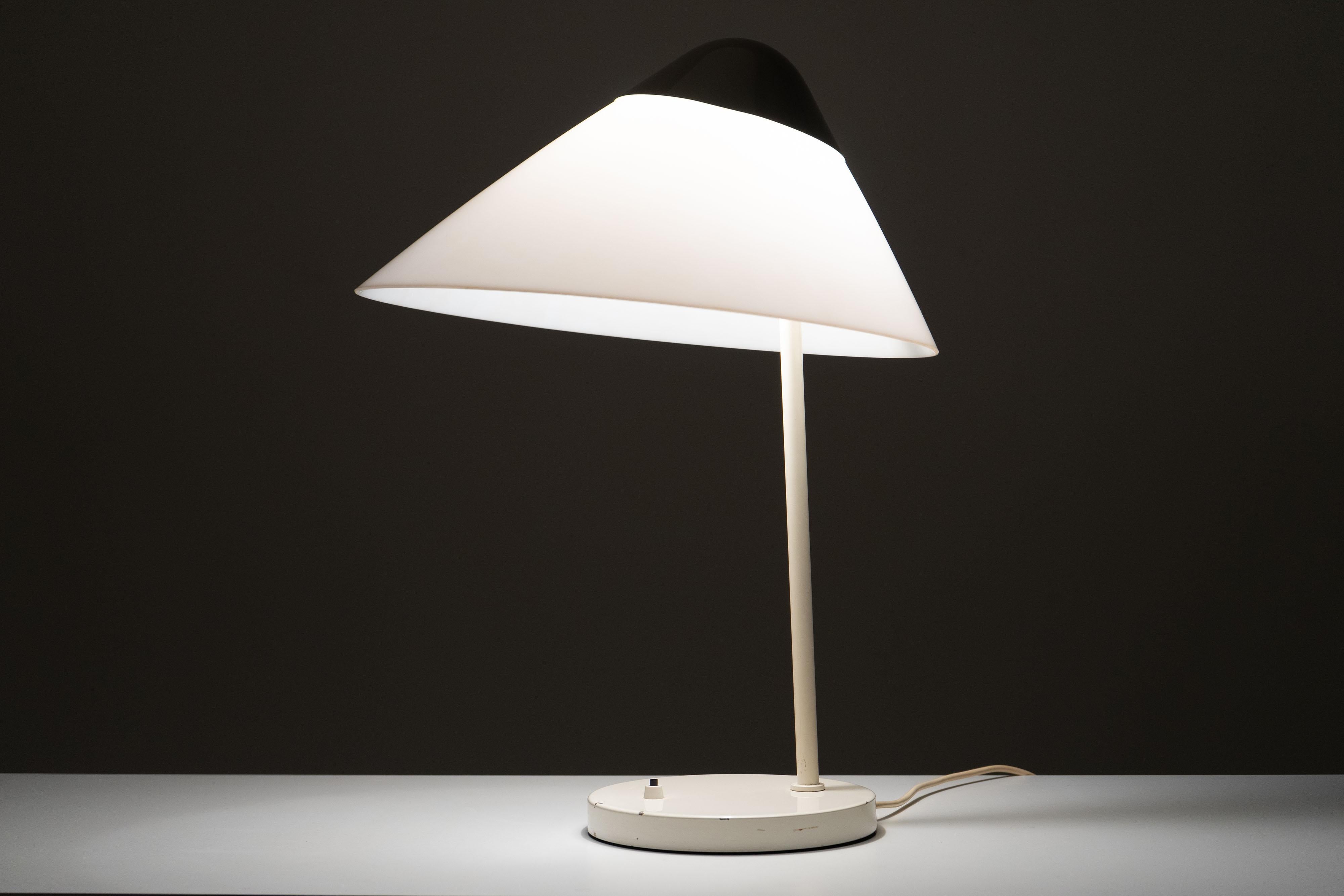 Steel Louis Poulsen OPALA Night Lamp, Design by Hans.J Wegner, 1970s For Sale