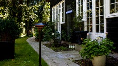 Louis Poulsen, Outdoor Lamp in Black by Poul Henningsen