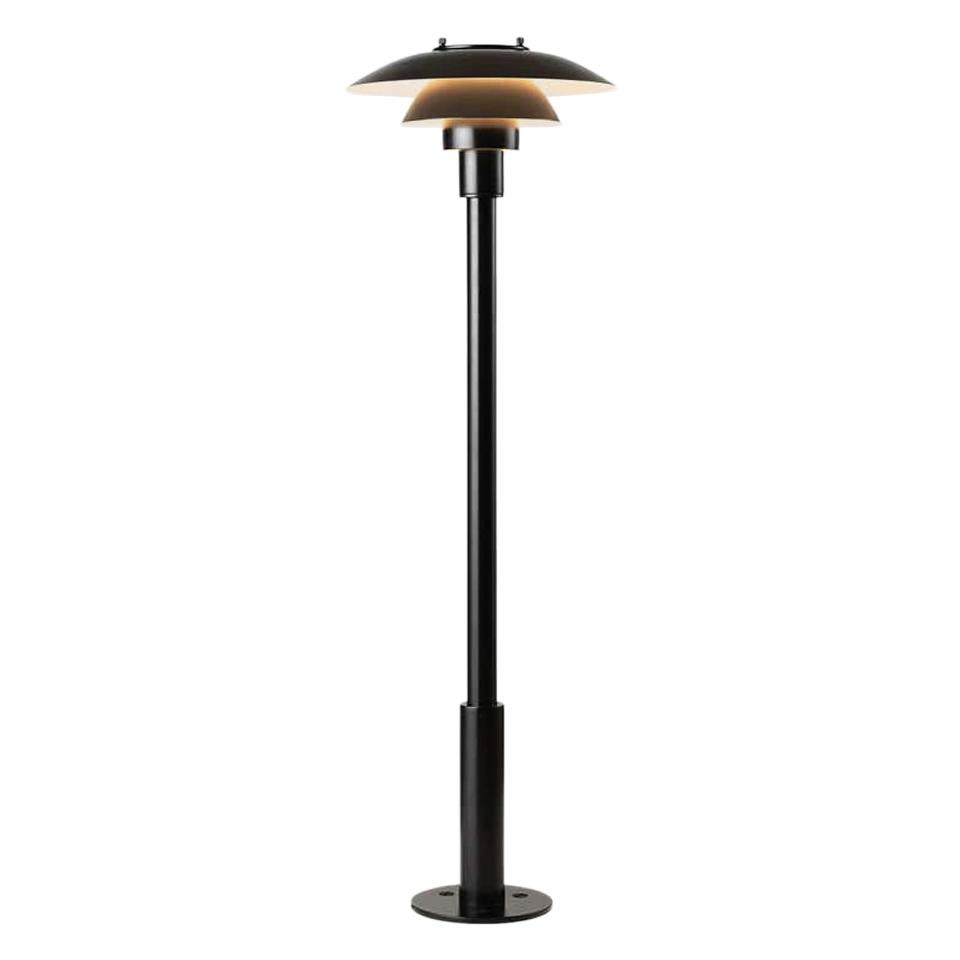 Louis Poulsen, lampe d'extérieur en noir par Poul Henningsen