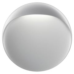 Lampe murale d'extérieur Louis Poulsen 400 à fermoir en aluminium gris, Christian Flindt