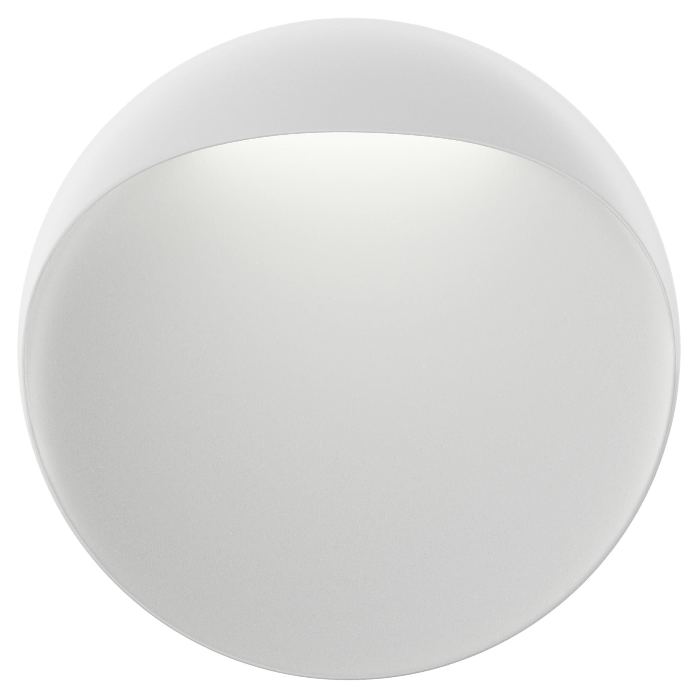 Louis Poulsen Outdoor Flindt Wall 400 Lamp in White by Christian Flindt