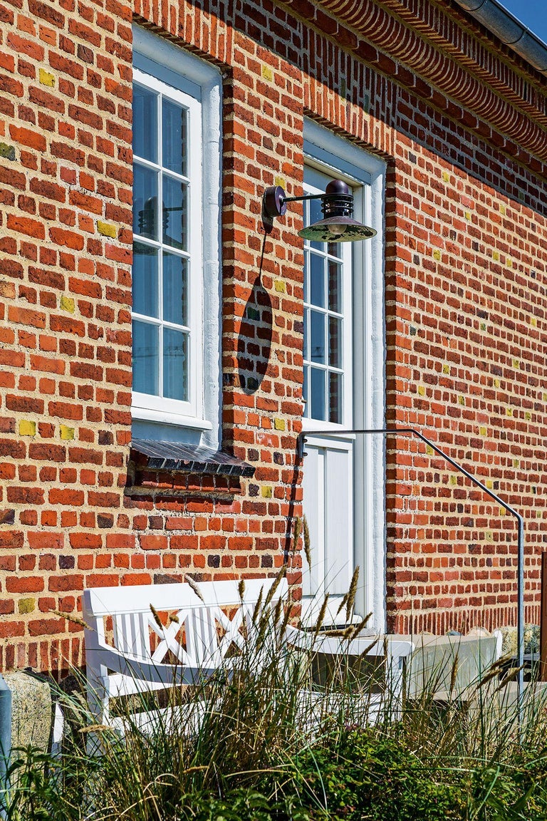Danish Louis Poulsen, Outdoor Wall Lamp by Alfred Homann & Ole V. Kjær For Sale