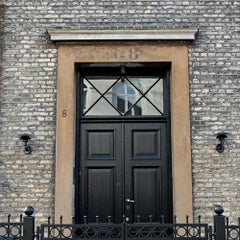 Louis Poulsen, Outdoor Wall Lamp in Black by Poul Henningsen