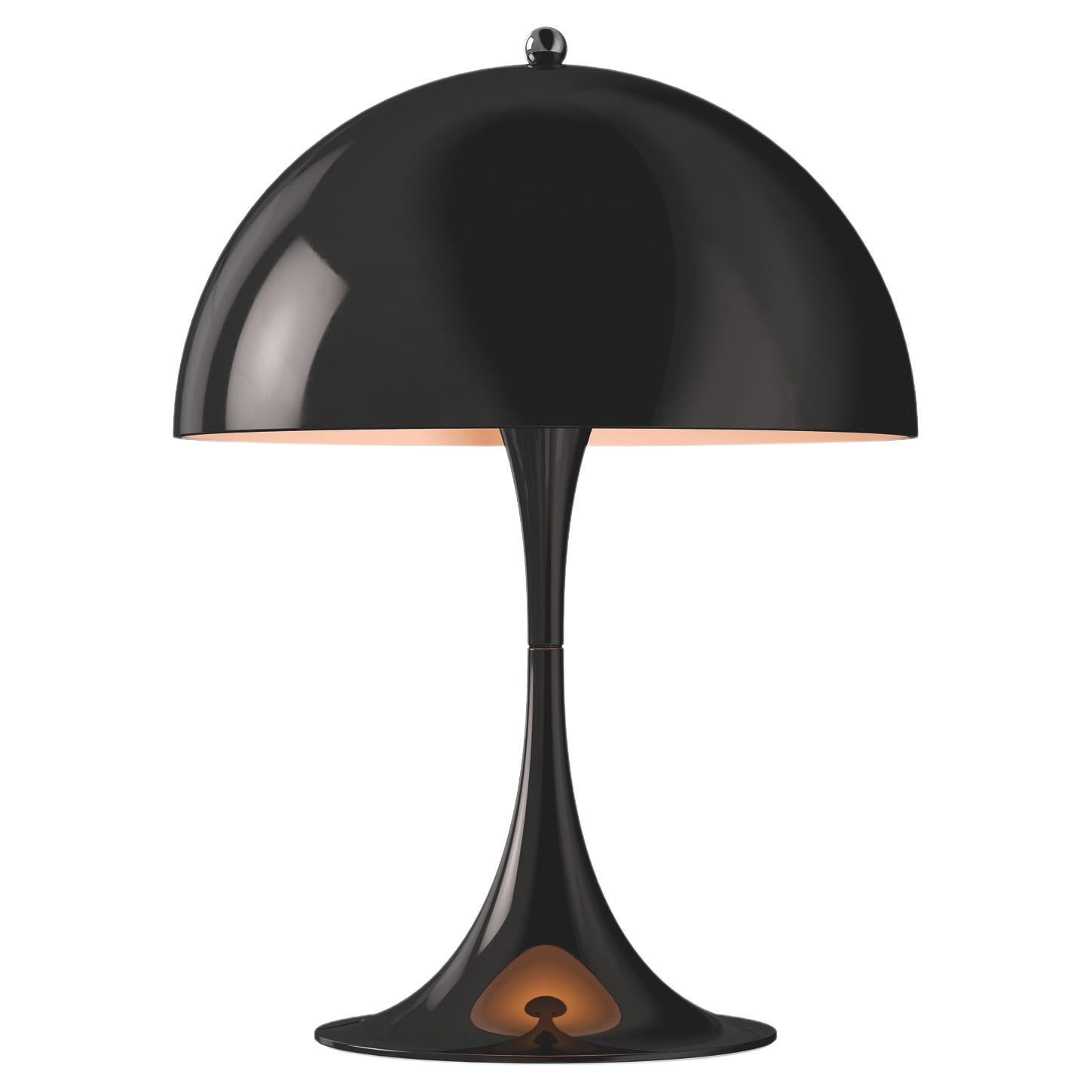 Louis Poulsen Panthella 250 Table Lamp in Black by Verner Panton