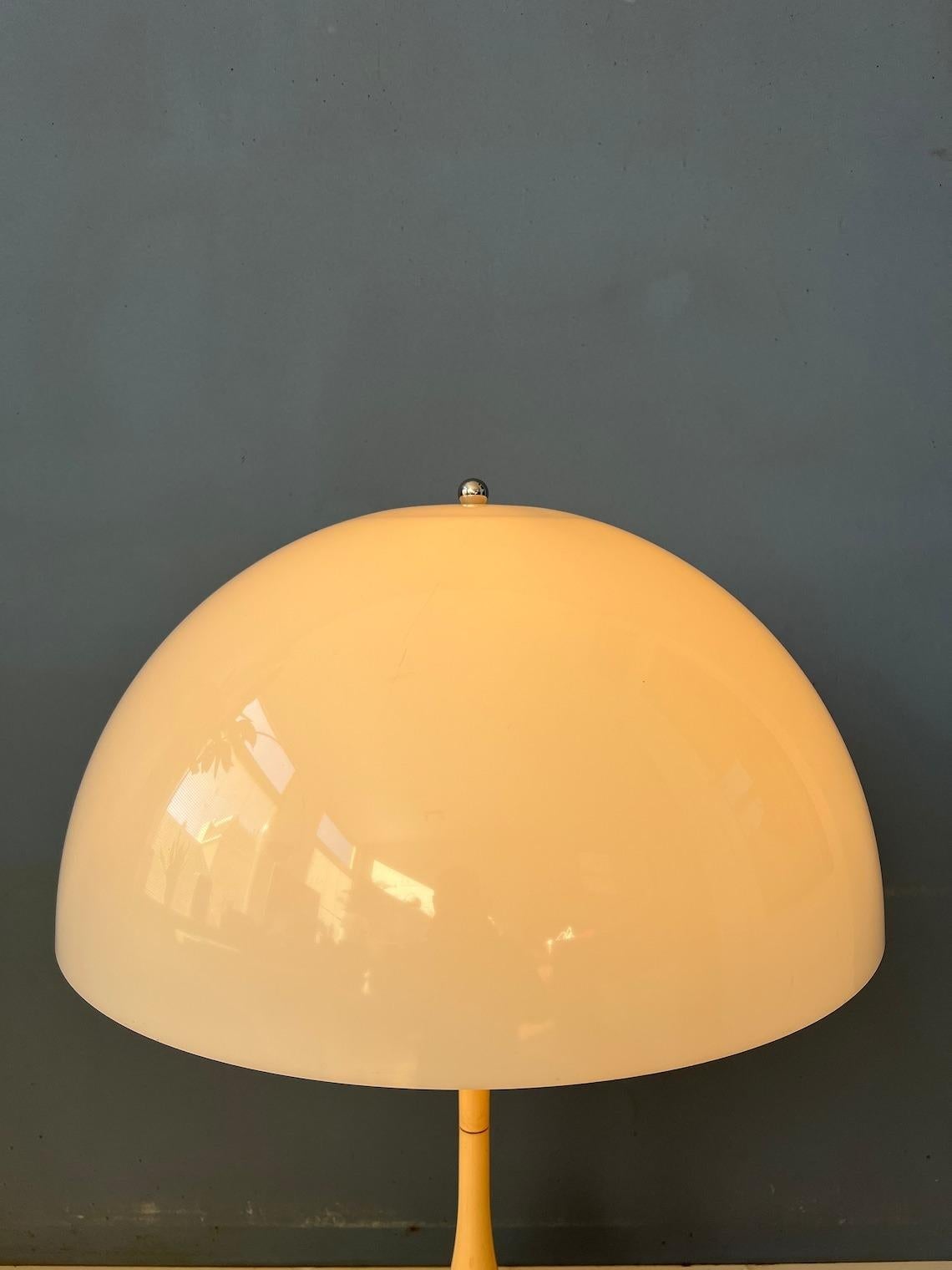 20ième siècle Lampe de table Panthella Mushroom de Louis Poulsen par Verner Panton, 1970 en vente