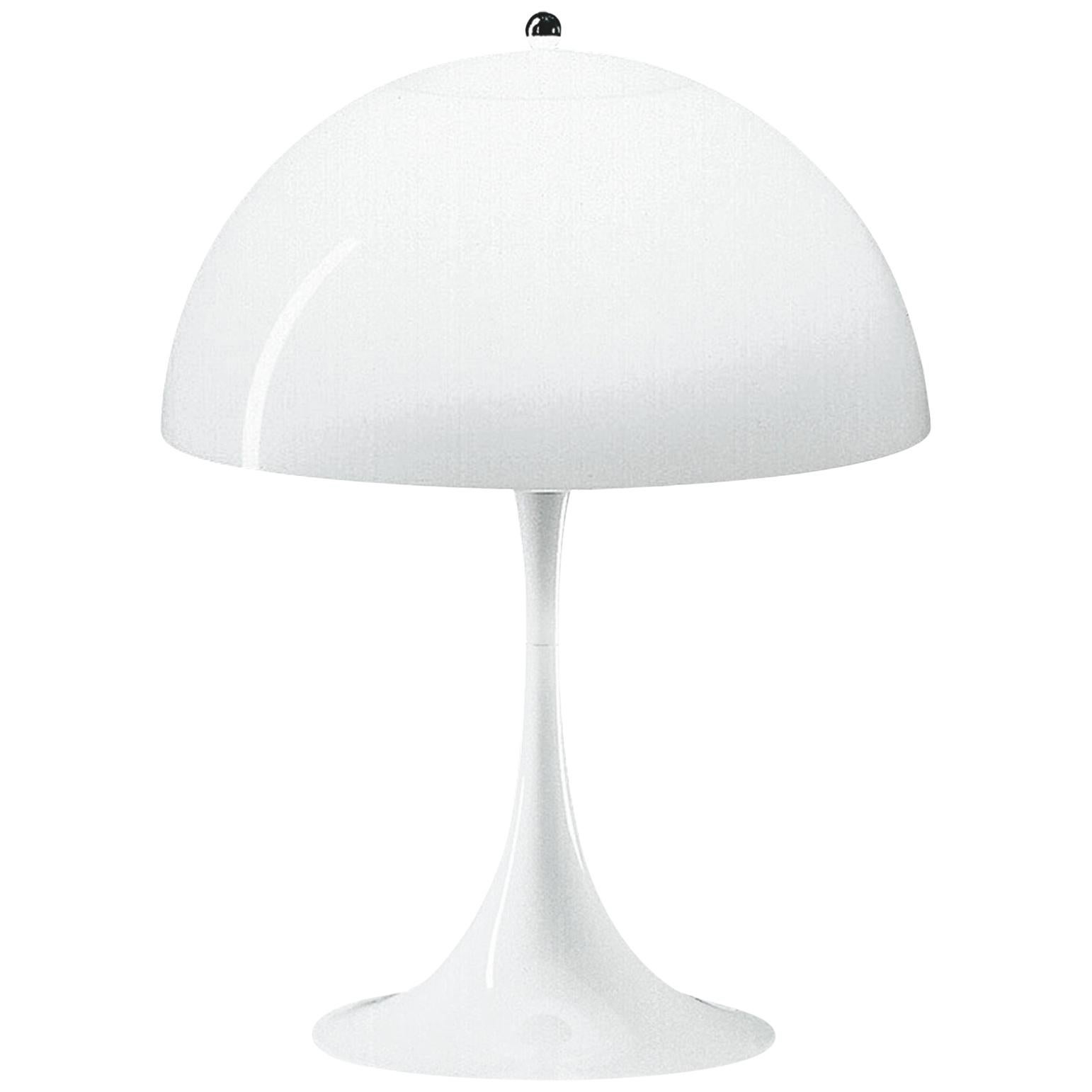 Louis Poulsen Panthella 400 Table Lamp in White Opal by Verner Panton For Sale