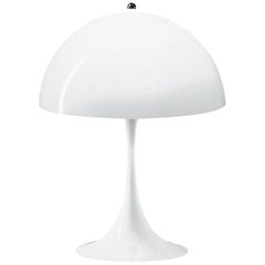 Louis Poulsen Panthella Table Lamp in White Opal by Verner Panton