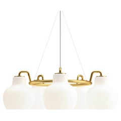 Louis Poulsen, colgante de 5 luces de Vilhelm Lauritzen