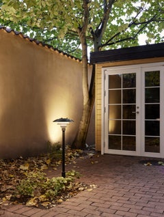 Louis Poulsen PH 3-2½ Bollard Outdoor Lamp in Black by Poul Henningsen