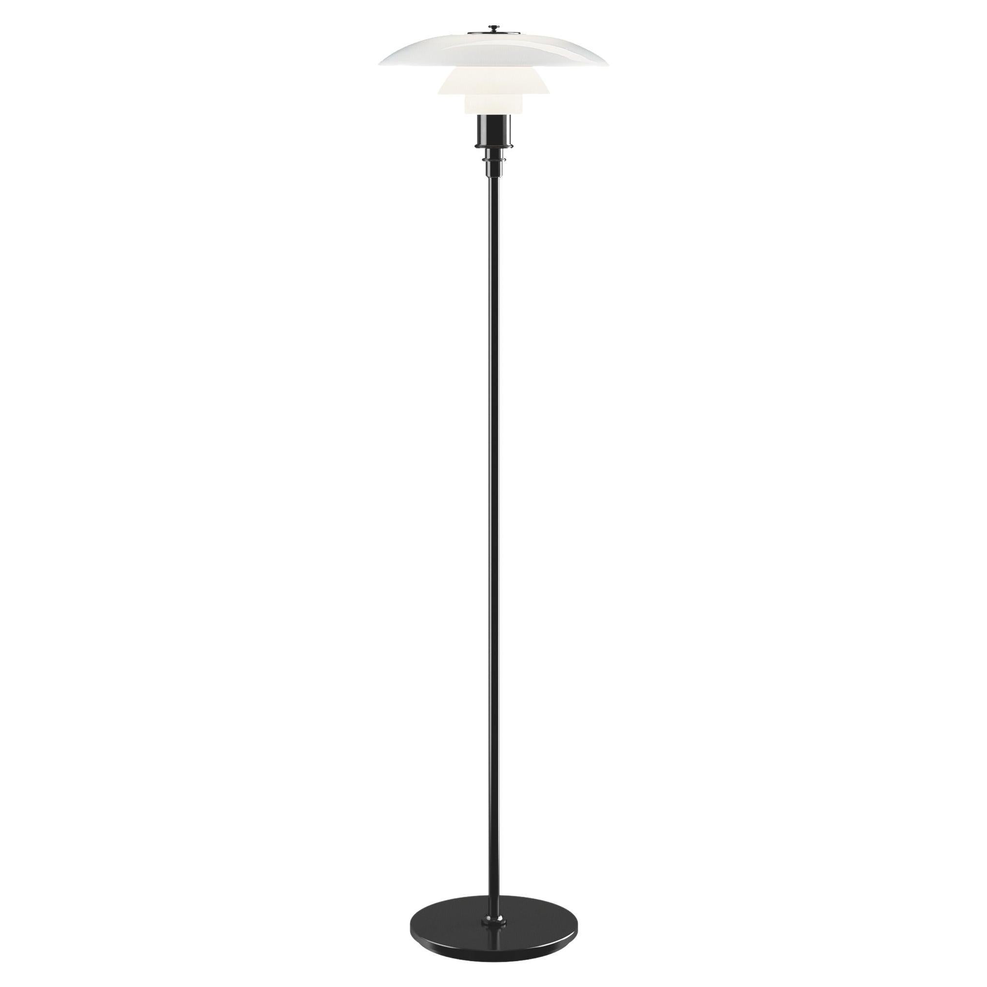 Louis Poulsen PH 3½-2½ Floor Lamp in Black by Poul Henningsen