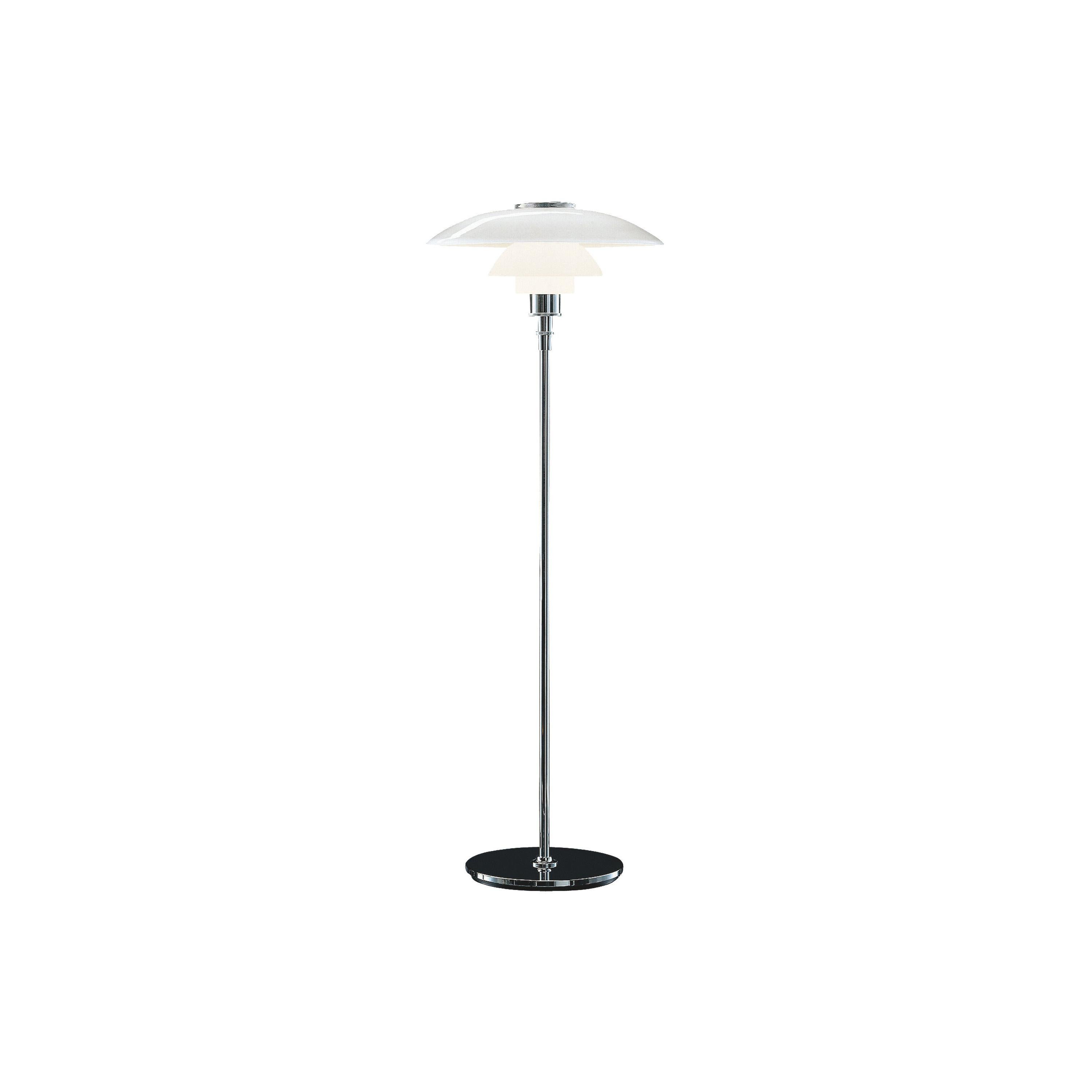 Louis Poulsen PH 4½-3½ Glass Floor Lamp by Poul Henningsen For Sale