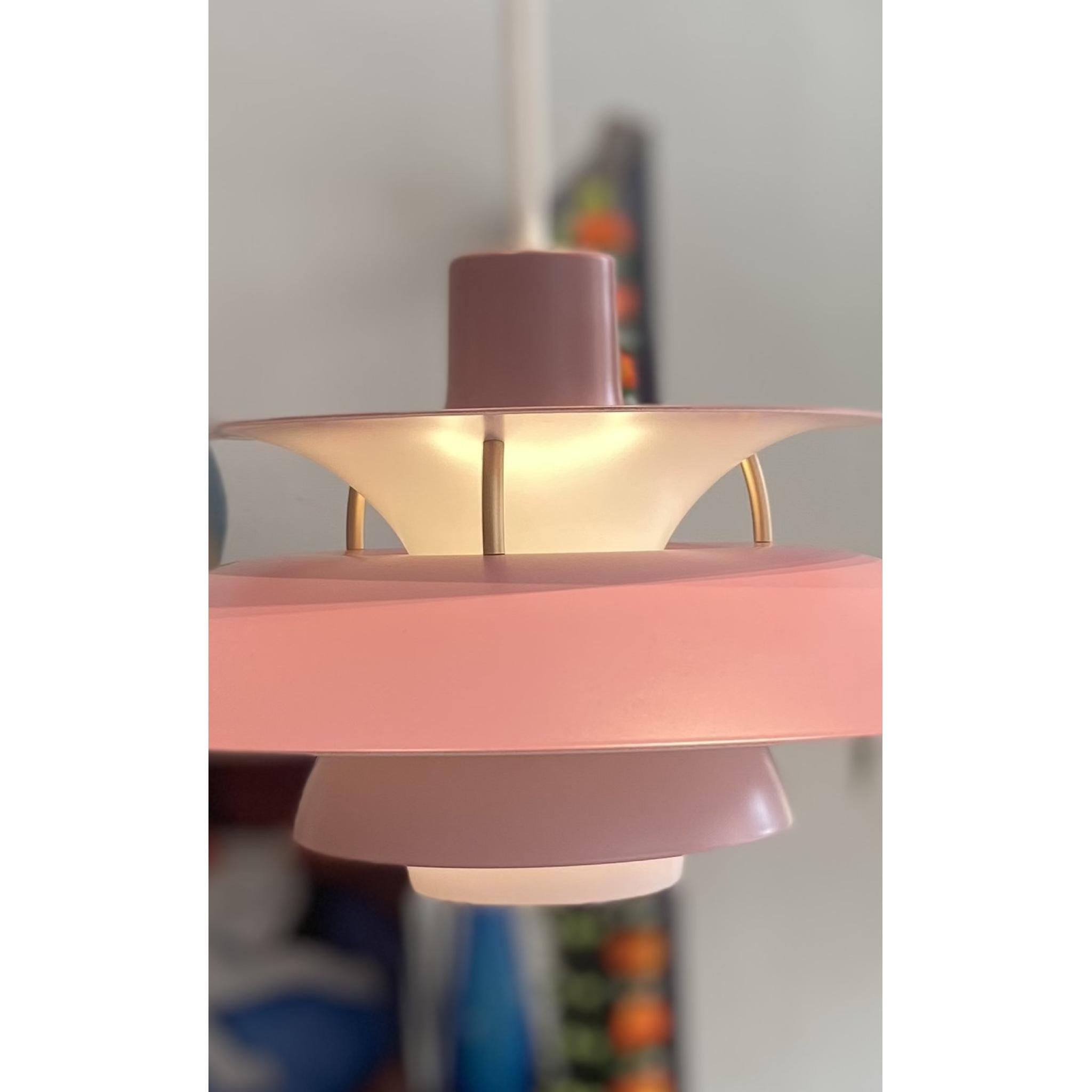 Louis Poulsen PH 5 Mini Hues Of Rose Lampada a soffitto a sospensione In condizioni buone in vendita a London, GB