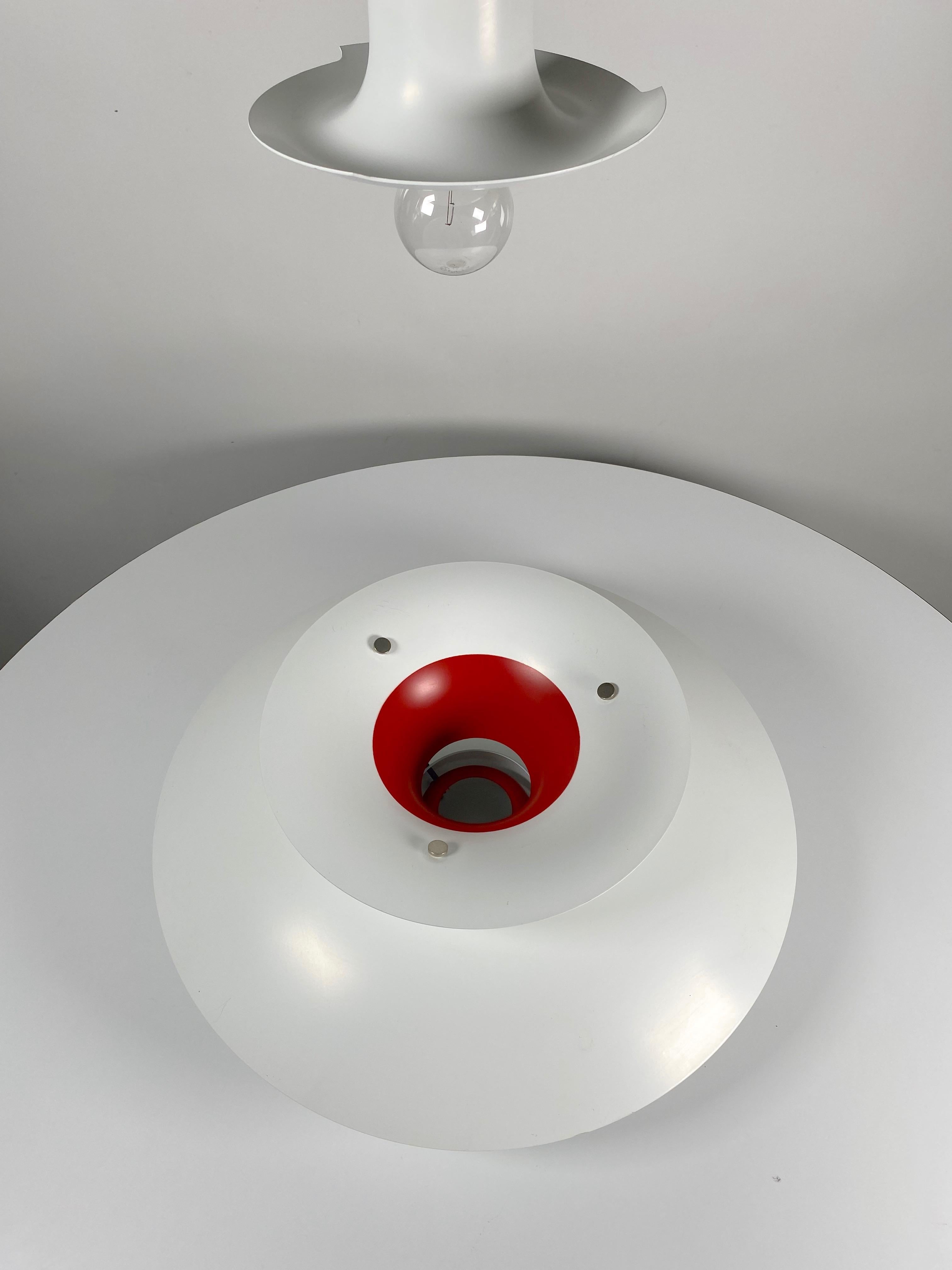 Aluminum Louis Poulsen Ph 5 Pendant Lamp by Poul Henningsen Danish Modern Design
