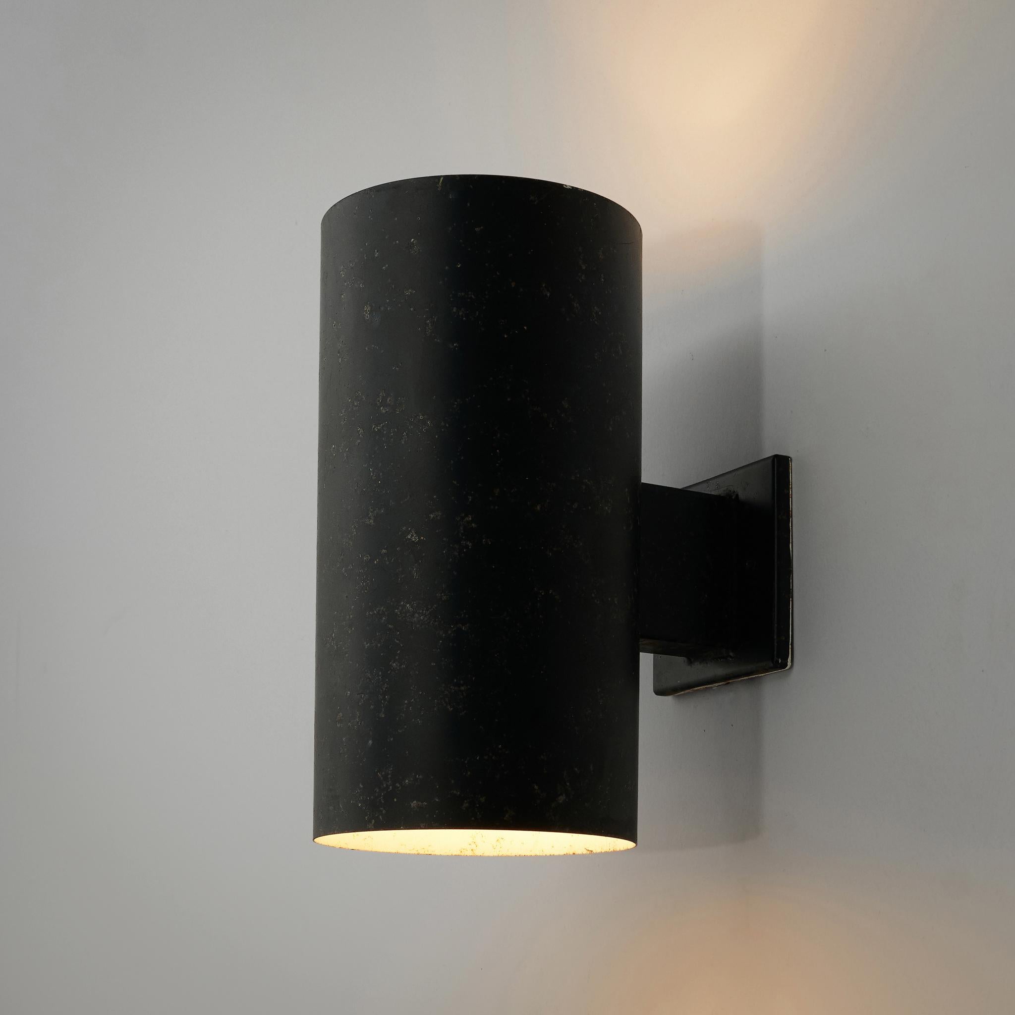 Mid-Century Modern Louis Poulsen Set of Three Wall Lamps in Metal