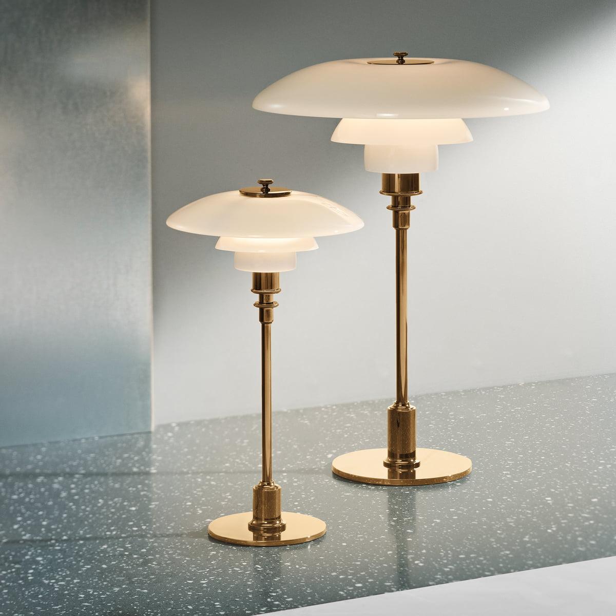 Metal Louis Poulsen, Small Table Light by Poul Henningsen For Sale