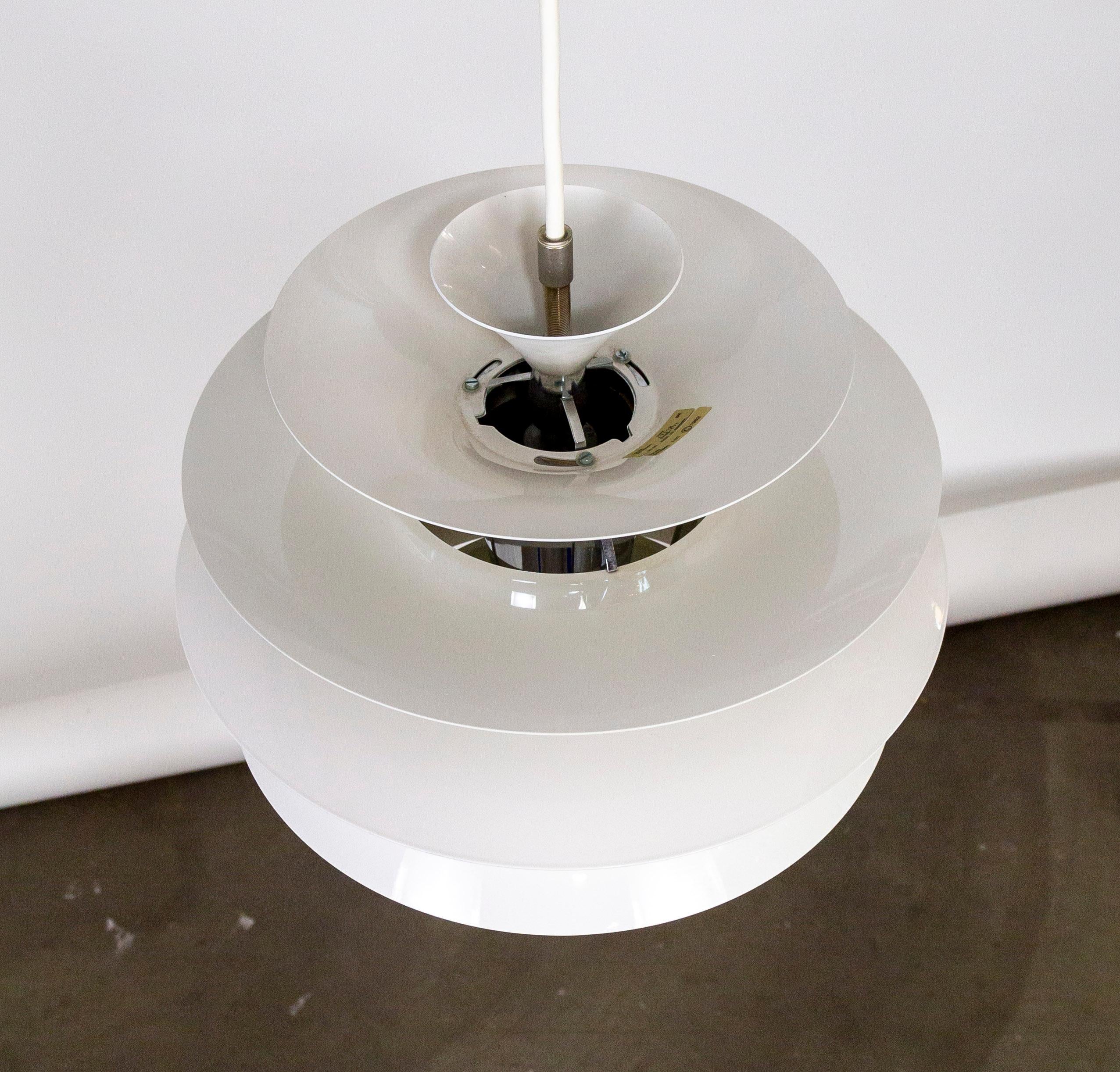 Danish Louis Poulsen Snowball Pendant Light by Poul Henningsen