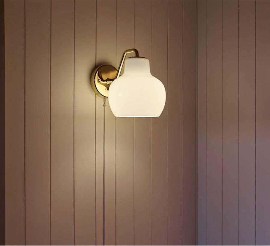 Modern Louis Poulsen, Wall Lamp Crown 1 by Vilhelm Lauritzen For Sale