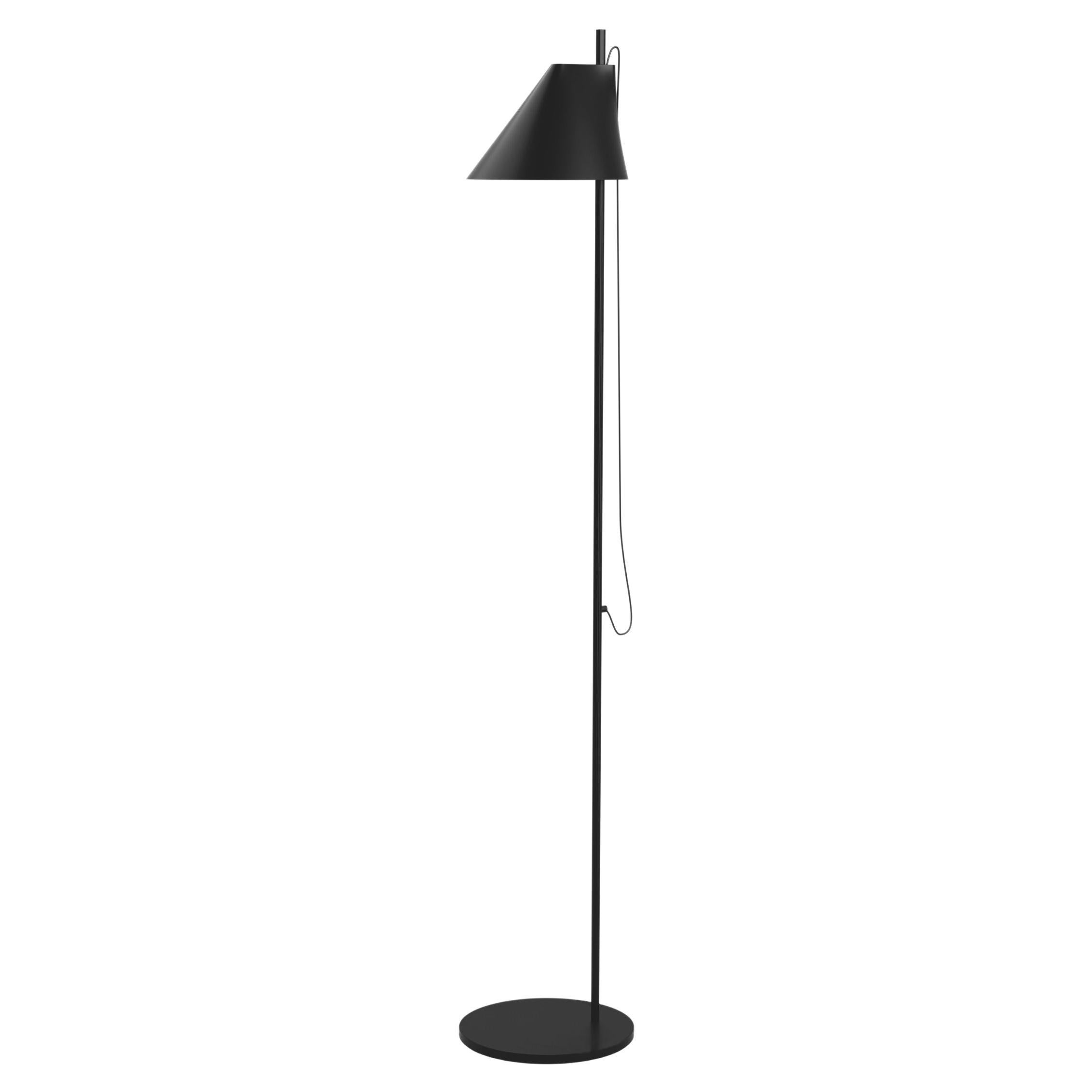 Louis Poulsen Yuh Floor Lamp in Black by GamFratesi