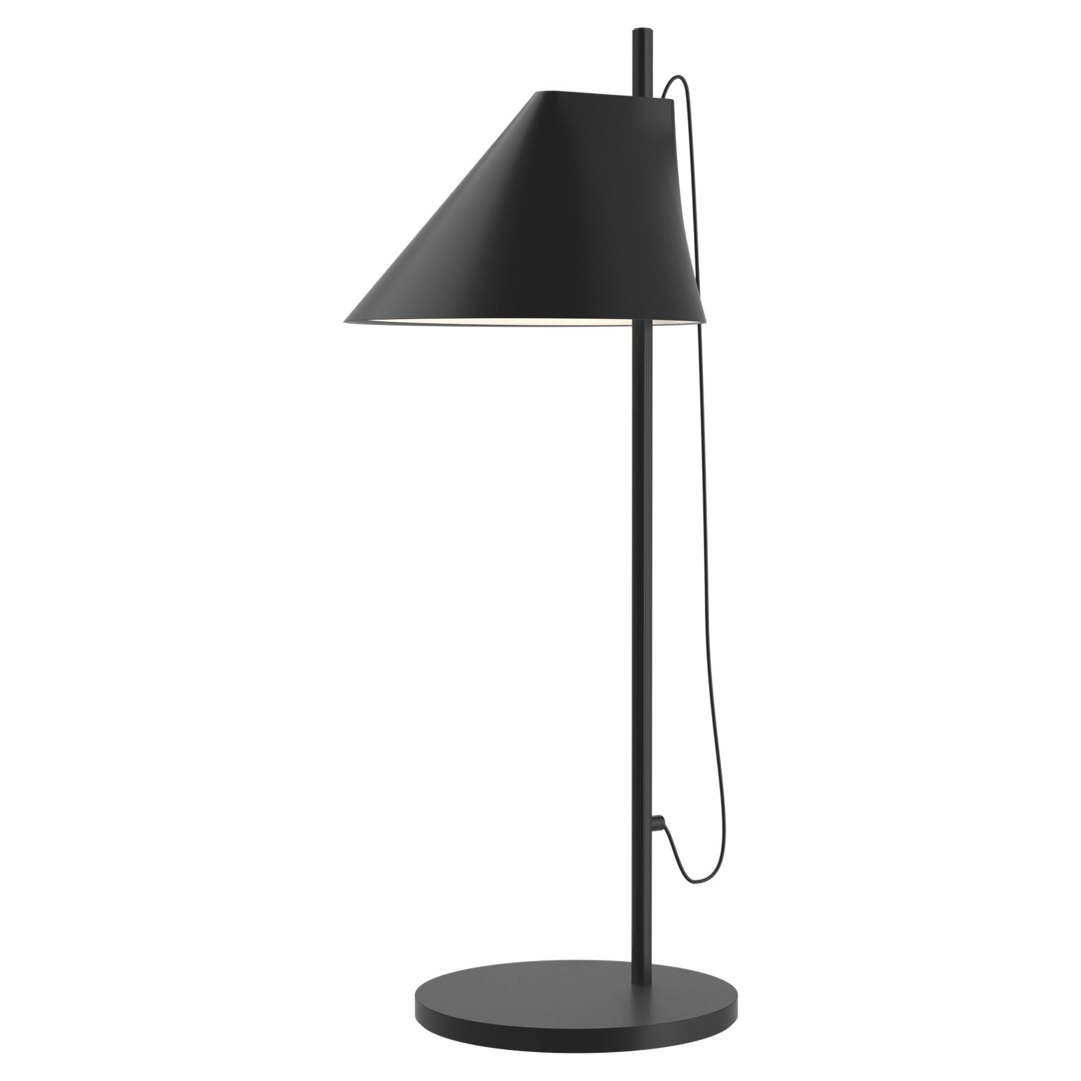 Louis Poulsen Yuh Table Lamp in Black by GamFratesi