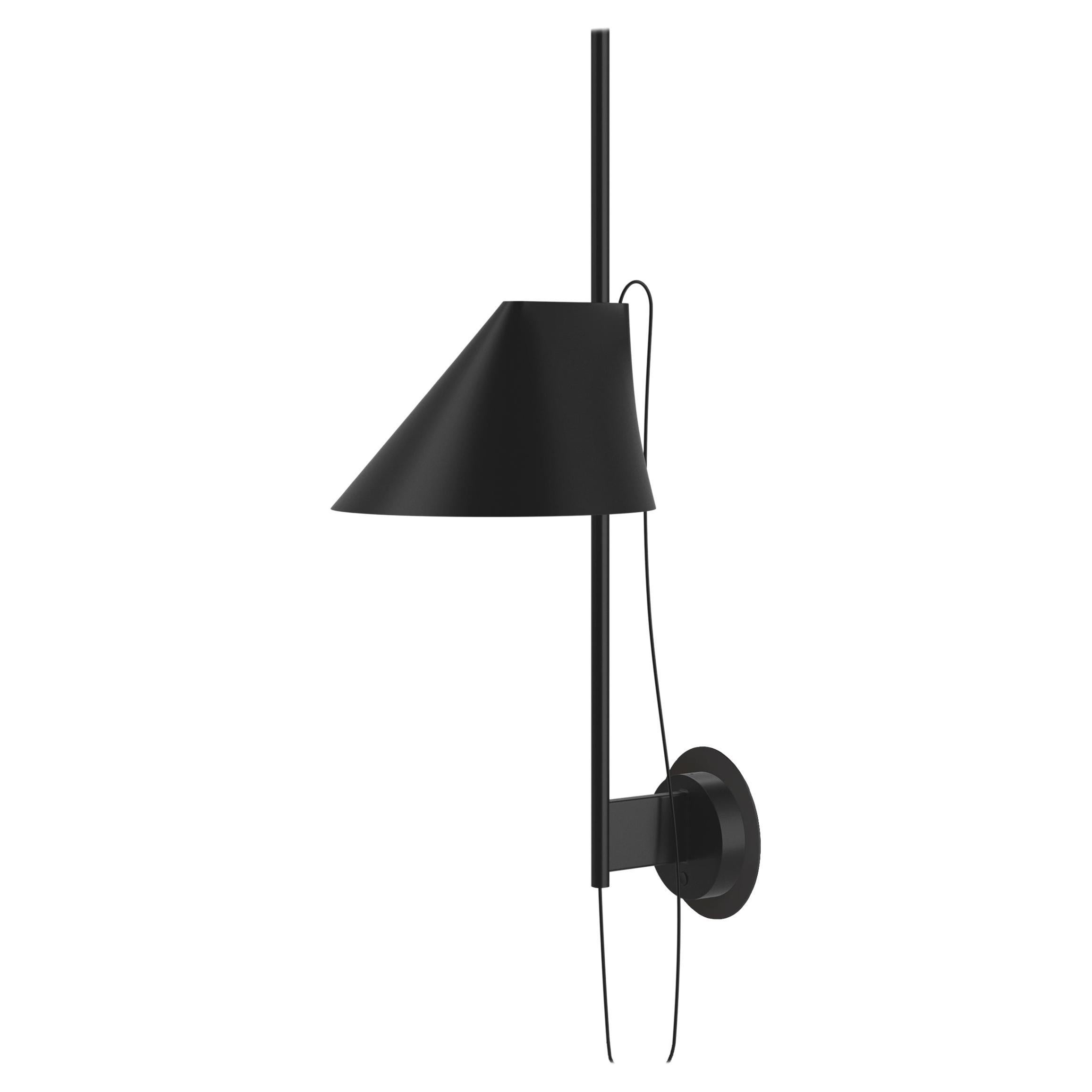 Louis Poulsen Yuh Wall Lamp in Black by GamFratesi