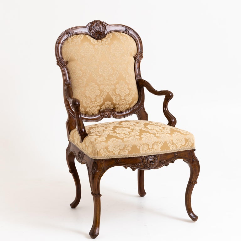 Louis Quinze Armchair, Mid18th Century at 1stDibs