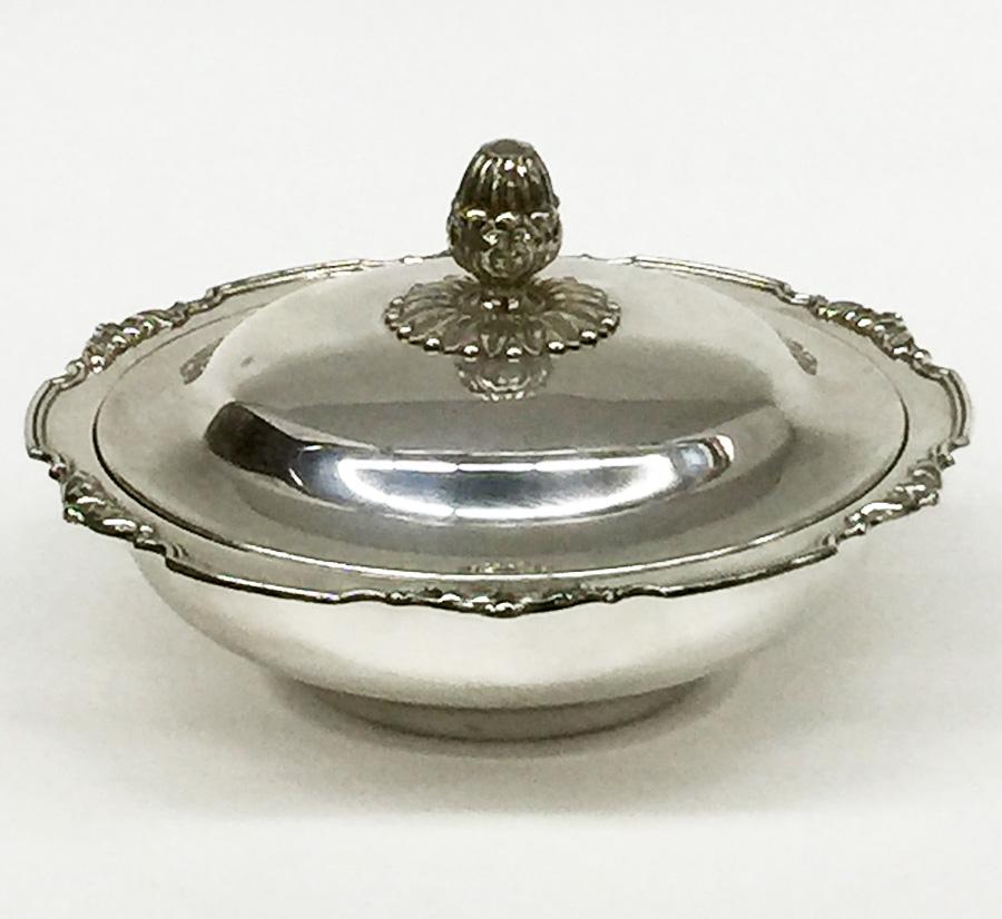 Louis XV Louis Quinze Sterling Silver Covered Dishes, Sauce Boat and Oval Serving Dish