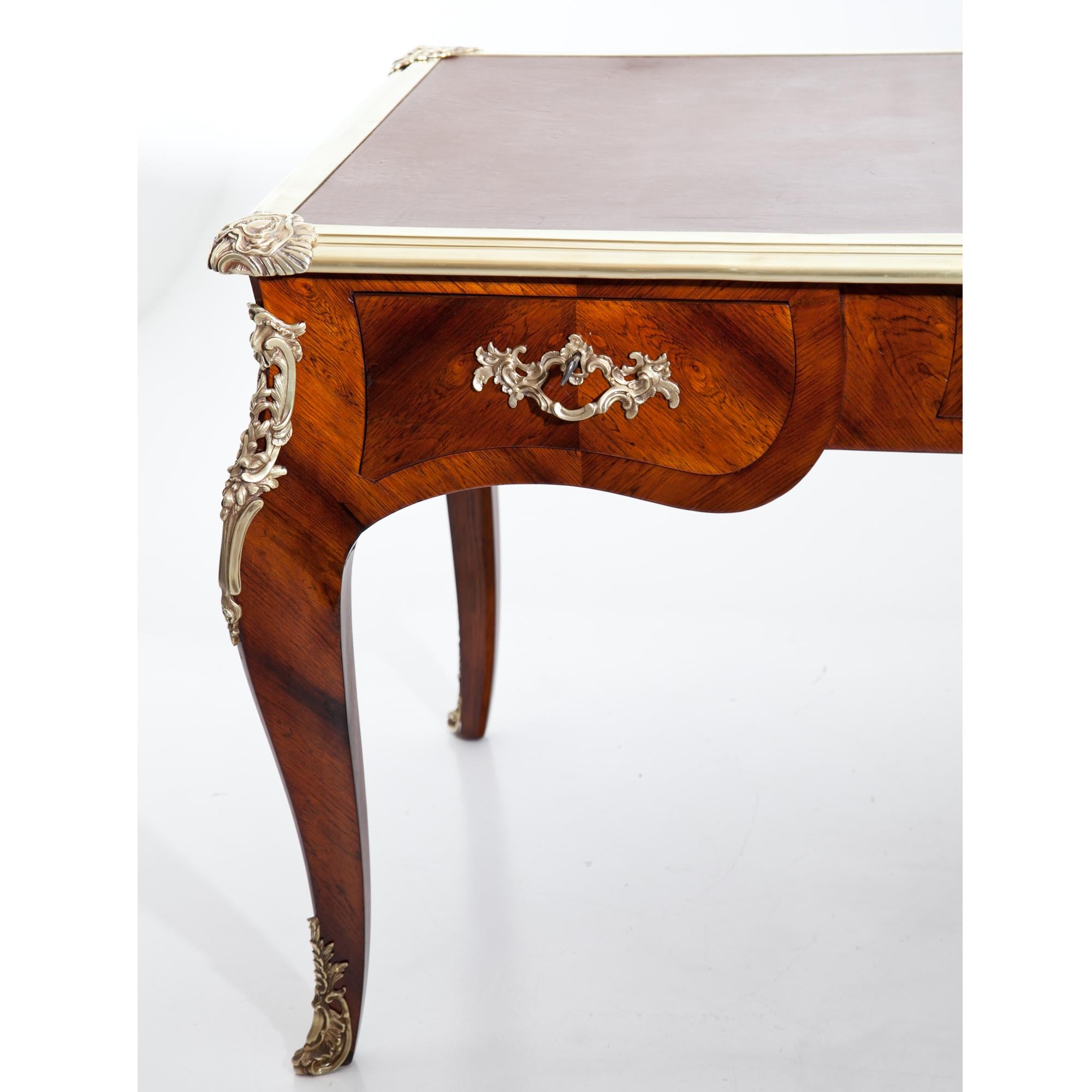  Louis-quinze-style Bureau Plat, France, circa 1900 1