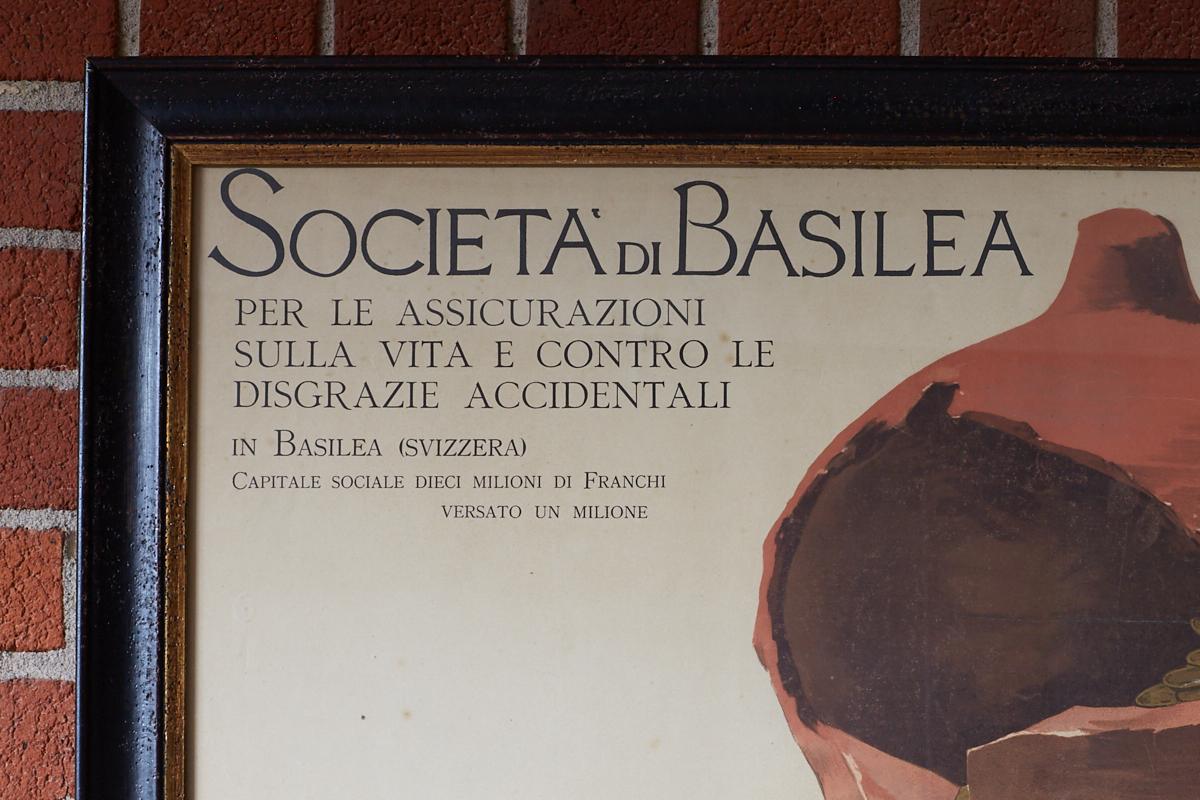 Louis Raemaekers Italian School Socitea di Basilea In Good Condition For Sale In Rio Vista, CA