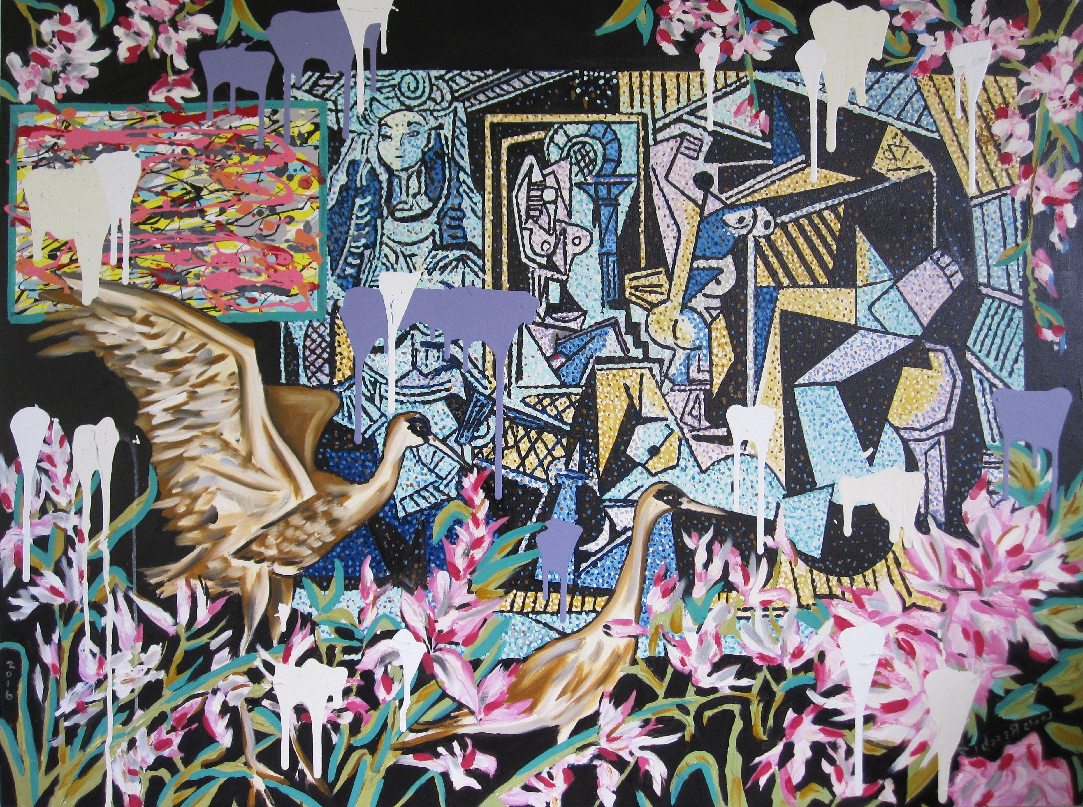 "Galleria moderna", Pittura a olio
