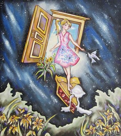 "Pie in the Sky," Oil Painting 