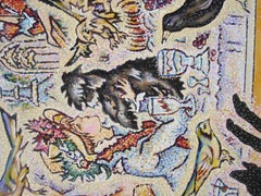 "Renoir's Boathouse with Silhouettes, " Oil Painting