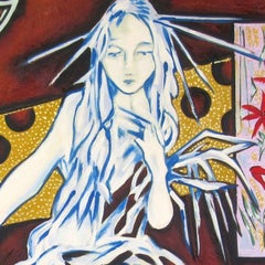 "Rites of Spring" by Louis Recchia, Oil Painting, Pop Art