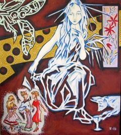 "Ritos de primavera" de Louis Recchia, Pintura al óleo, Pop Art