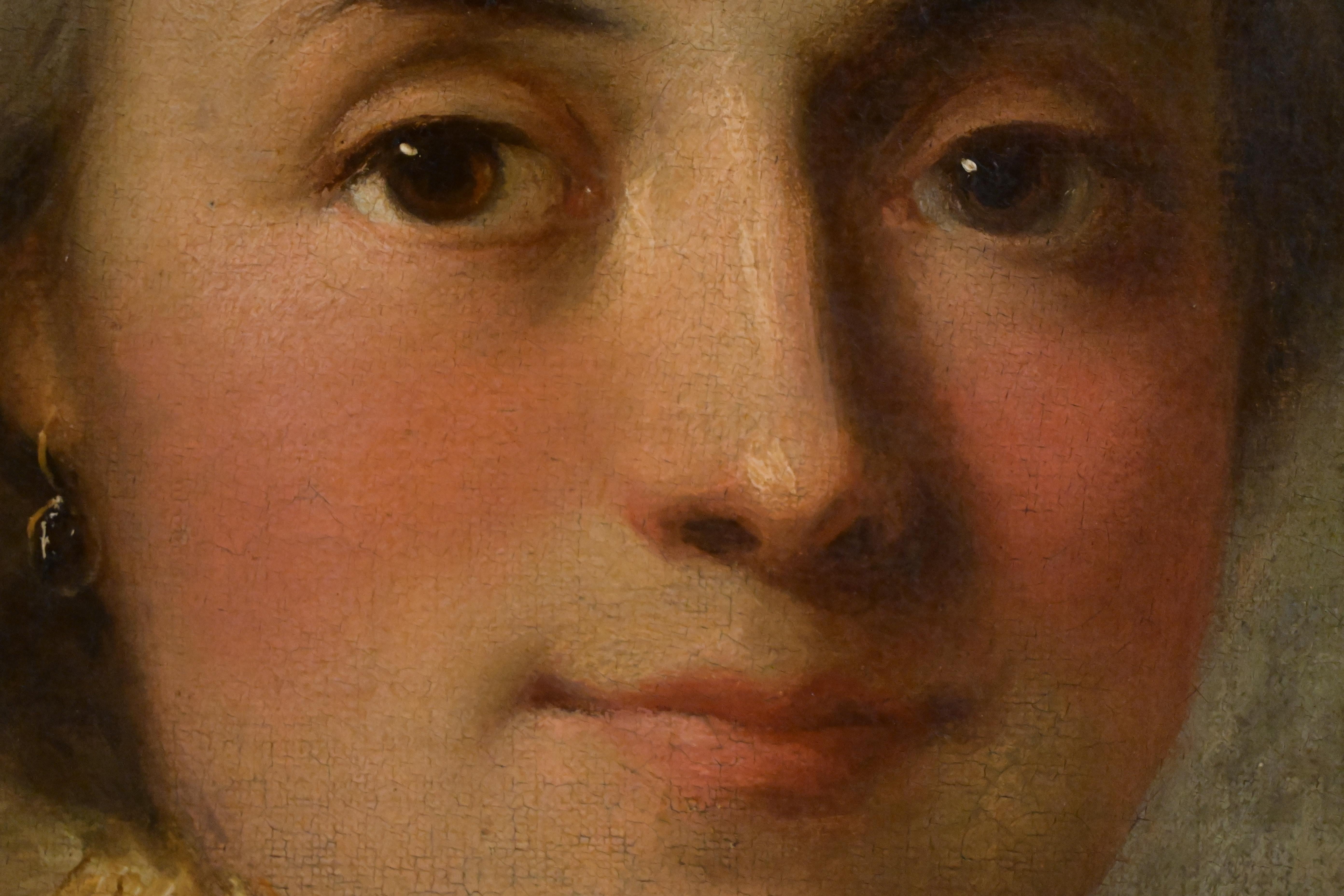 Ritratto di signora, olio su tela, XVIII secolo 7