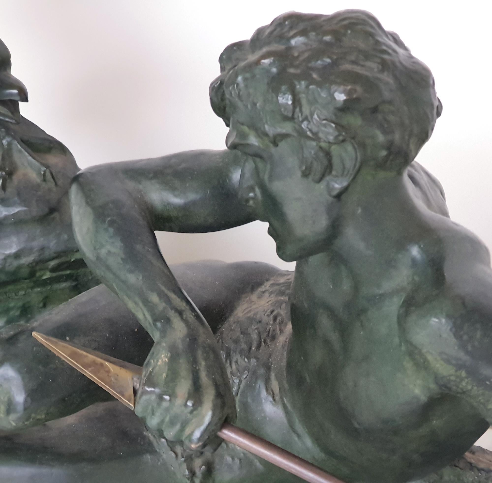 Louis Riche, Bronze Sculpture 
