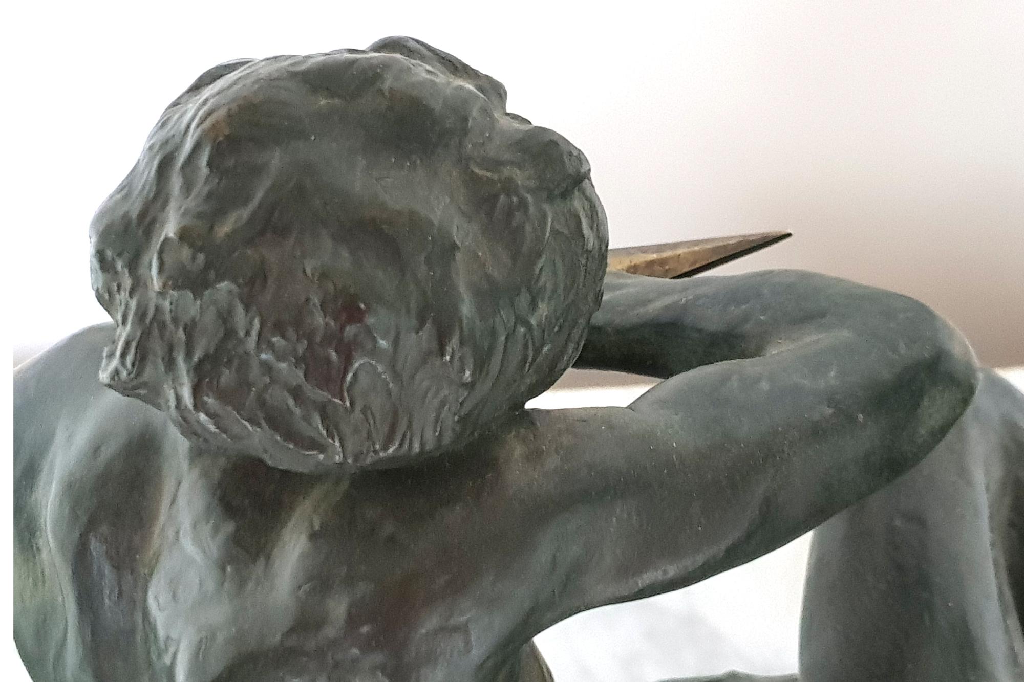 Early 20th Century Louis Riche, Bronze Sculpture 
