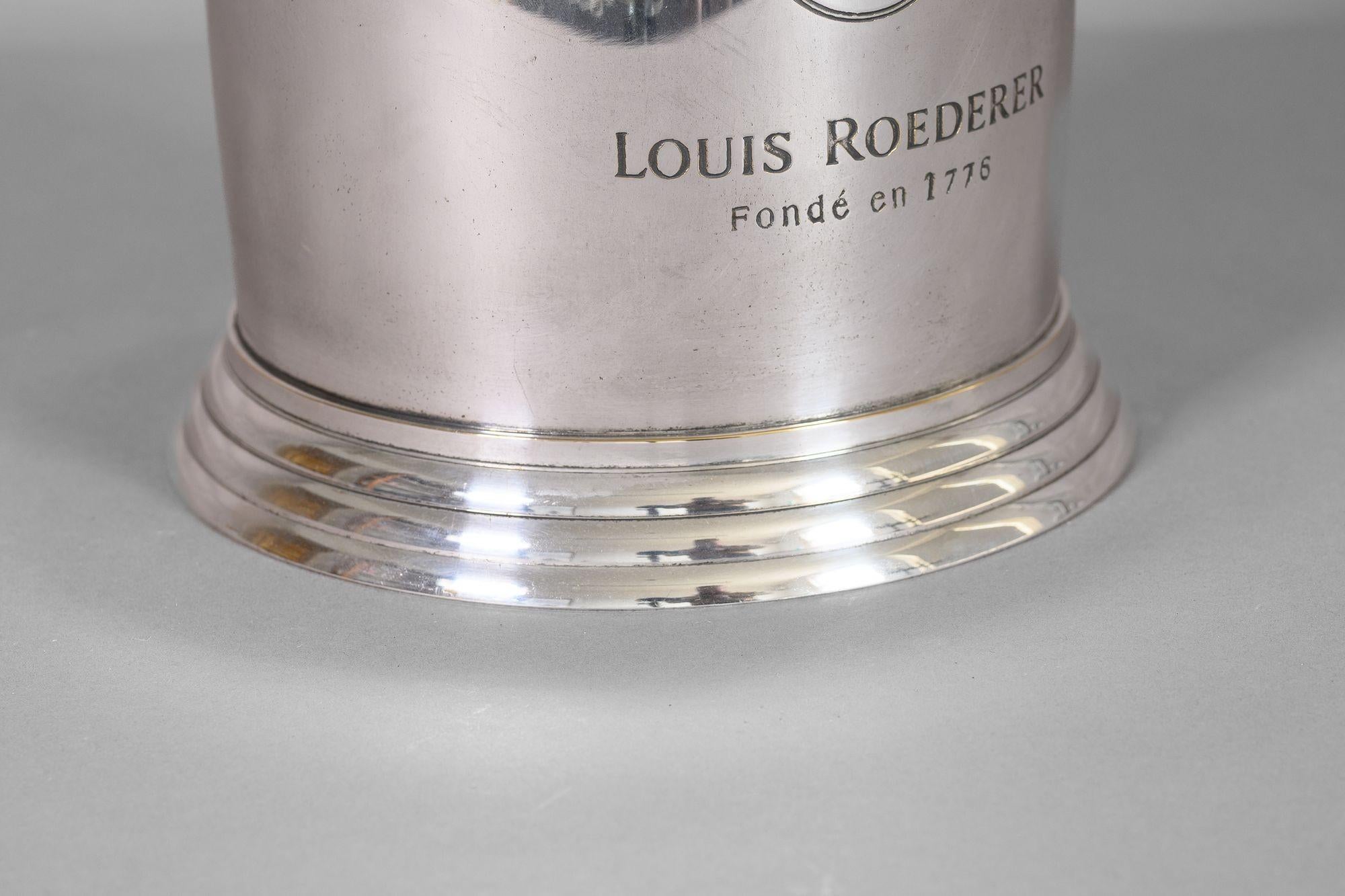 Cubo de champán Louis Roederer mediados del siglo XX en venta