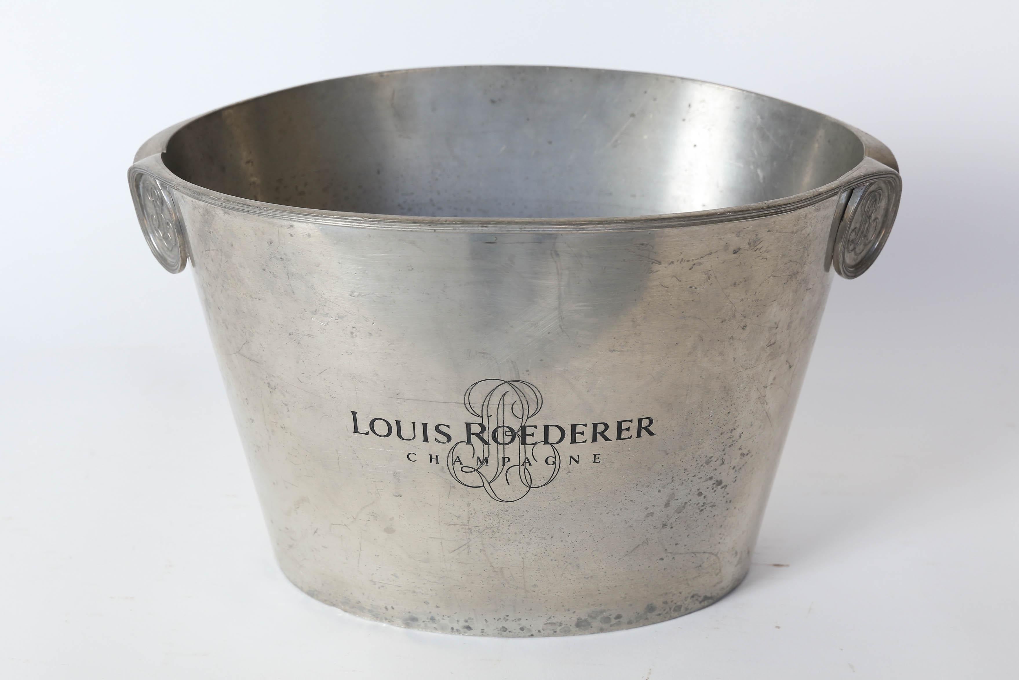 A lovely double champagne cooler from the House of Louis Roederer, one of the last great independent and family run champagne houses.