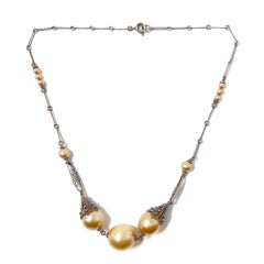 Louis Rousselet Vintage 1930s Collier de Fausses Perles