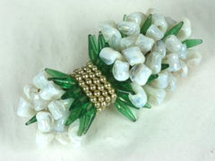 Louis Rousselet Large Bouquet Brooch