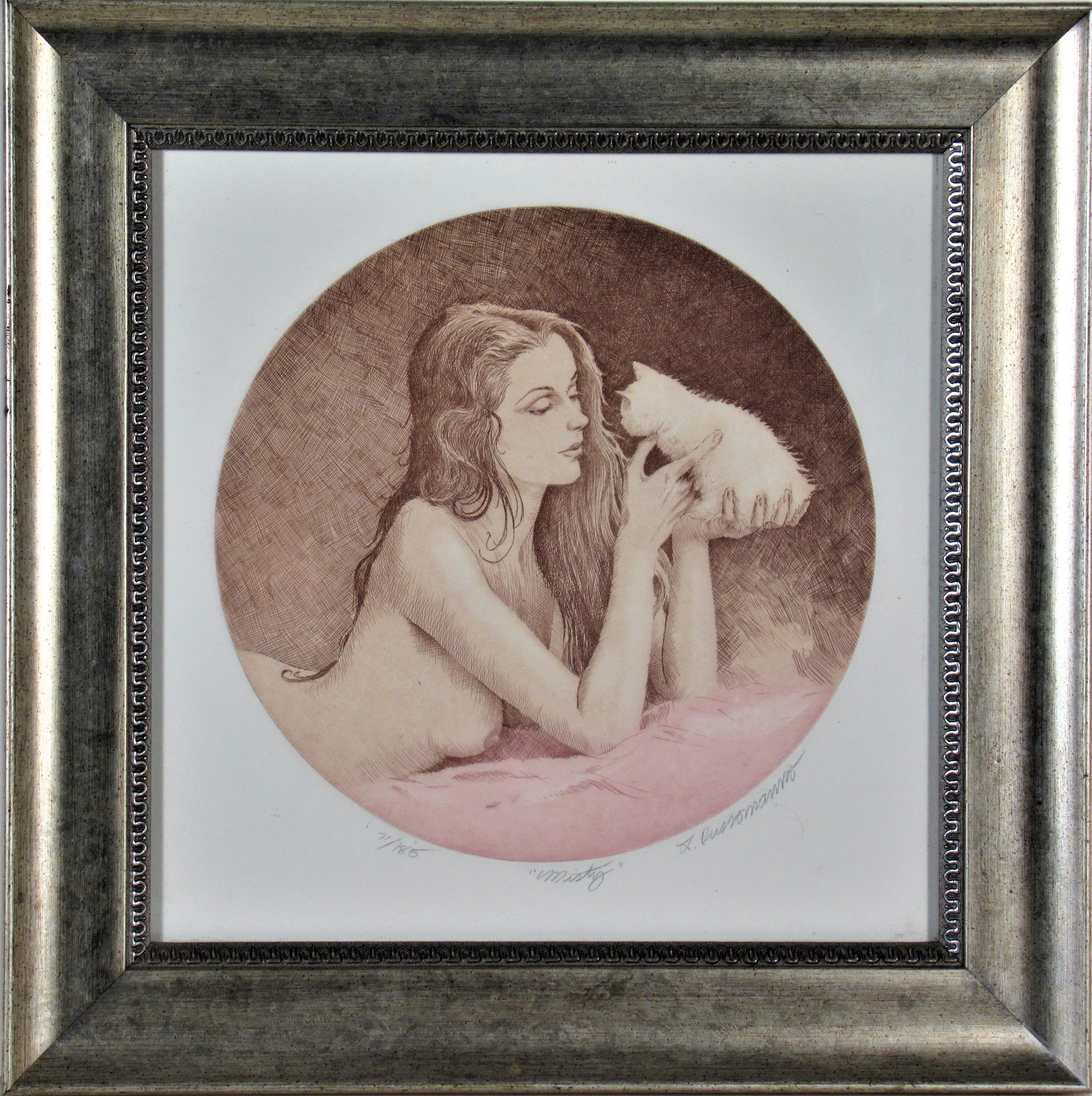 Louis Russomanno Nude Print - Misty