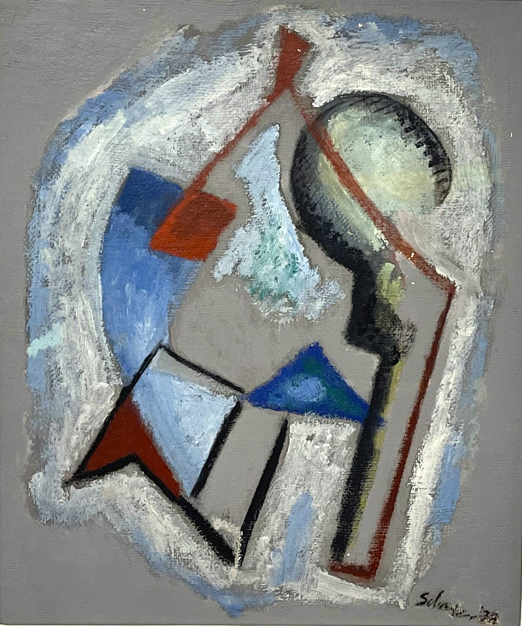Louis Schanker Abstract Painting - Untitled