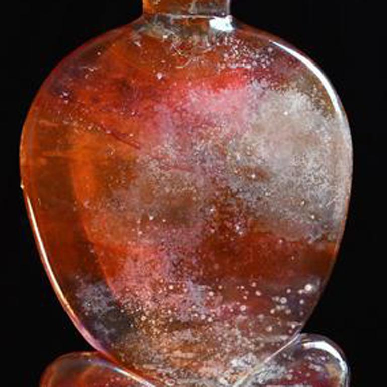 Amber the Red Bottle - Contemporary Sculpture by Louis Sclafani