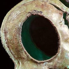 'Fish Monger Study II' Deconstructed Portrait using Glass and Metal