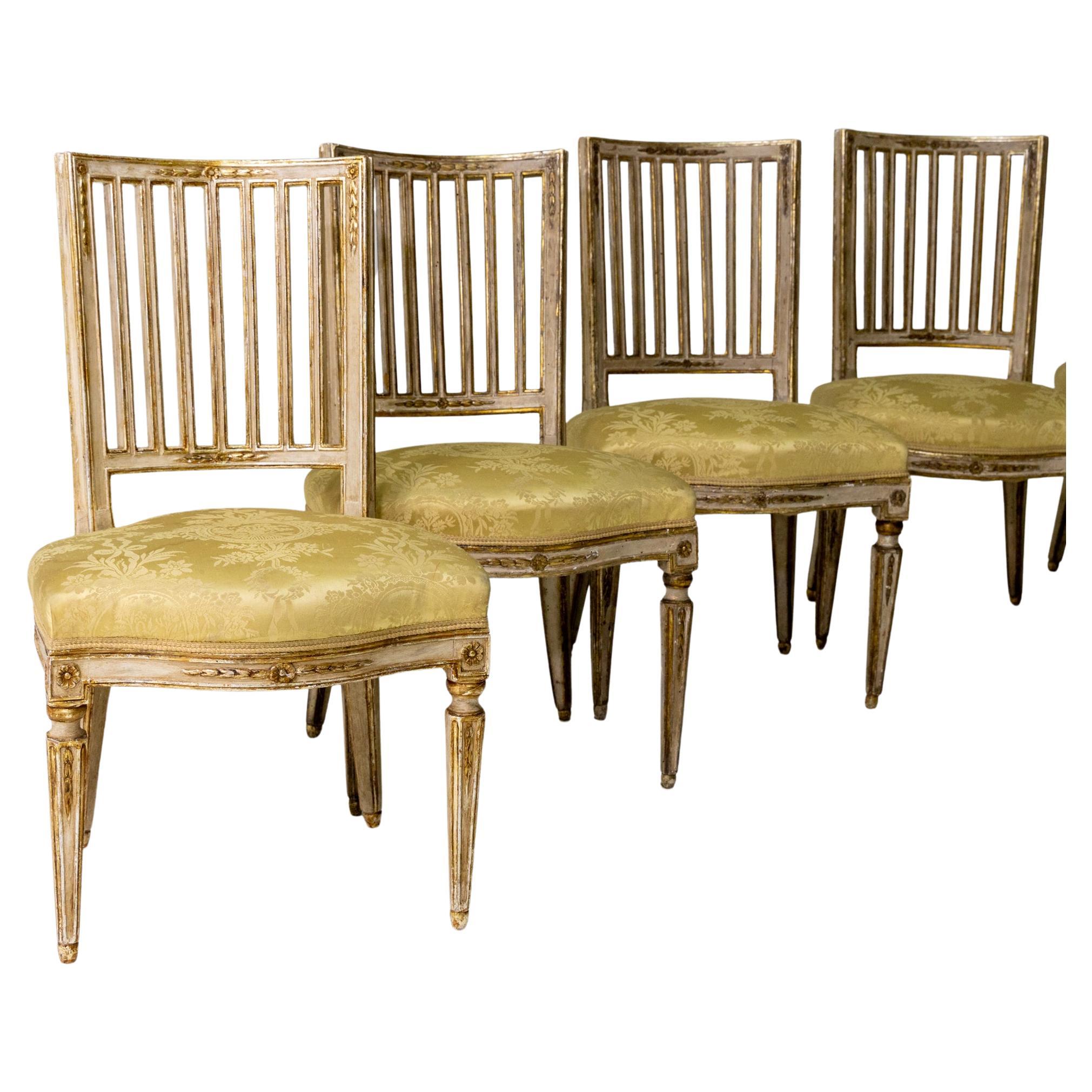 Louis Seize Chairs, Late 18th Century