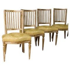 Louis-Seize-Stühle, spätes 18. Jahrhundert