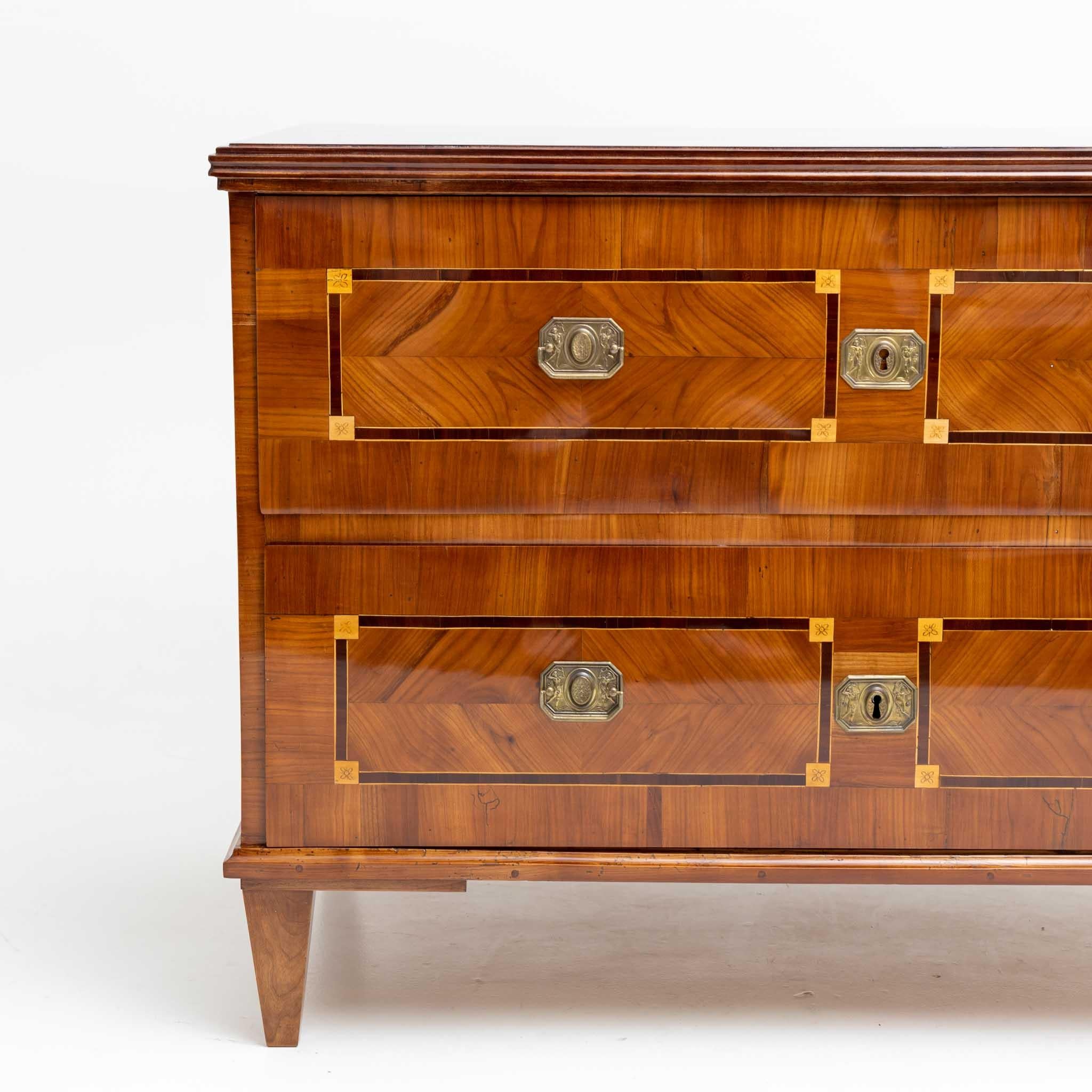 Louis Seize Cherrywood Chest of Drawers, circa 1780 4