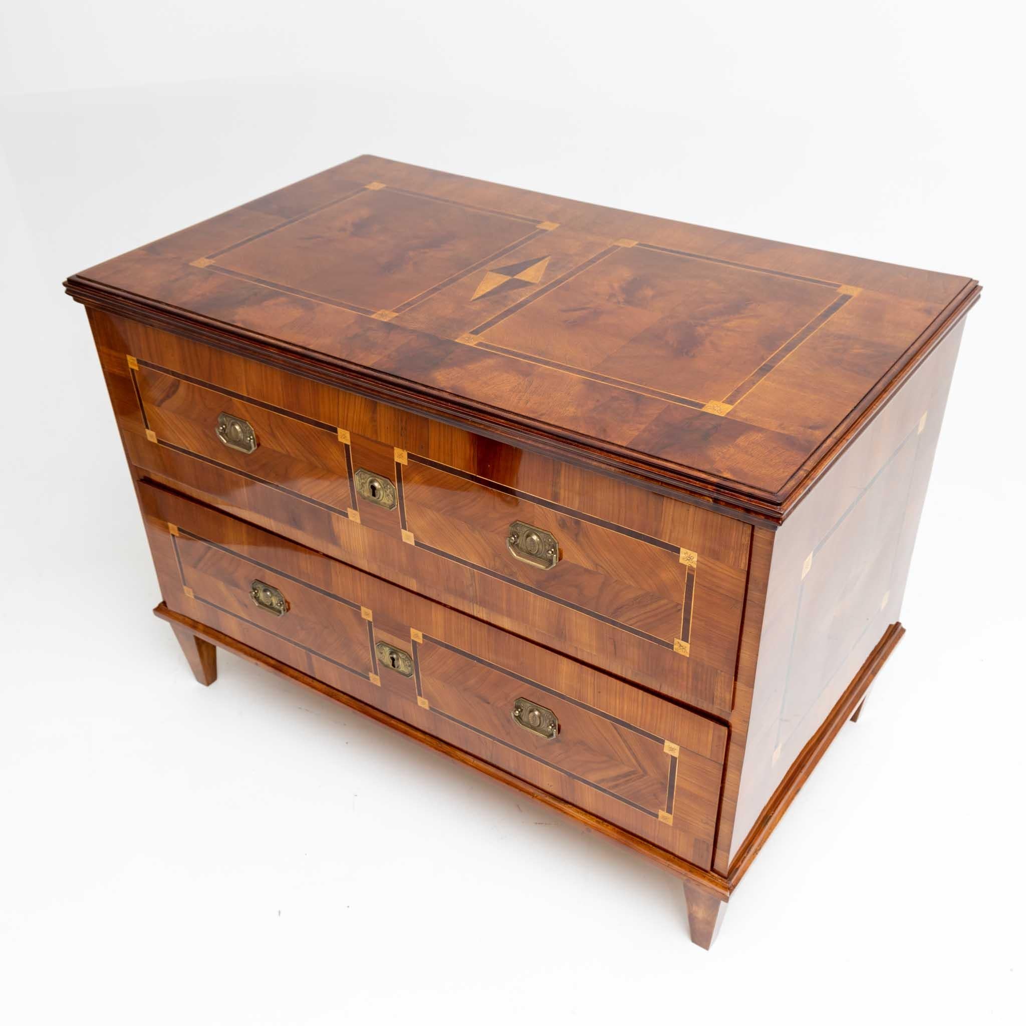 18th Century and Earlier Louis Seize Cherrywood Chest of Drawers, circa 1780