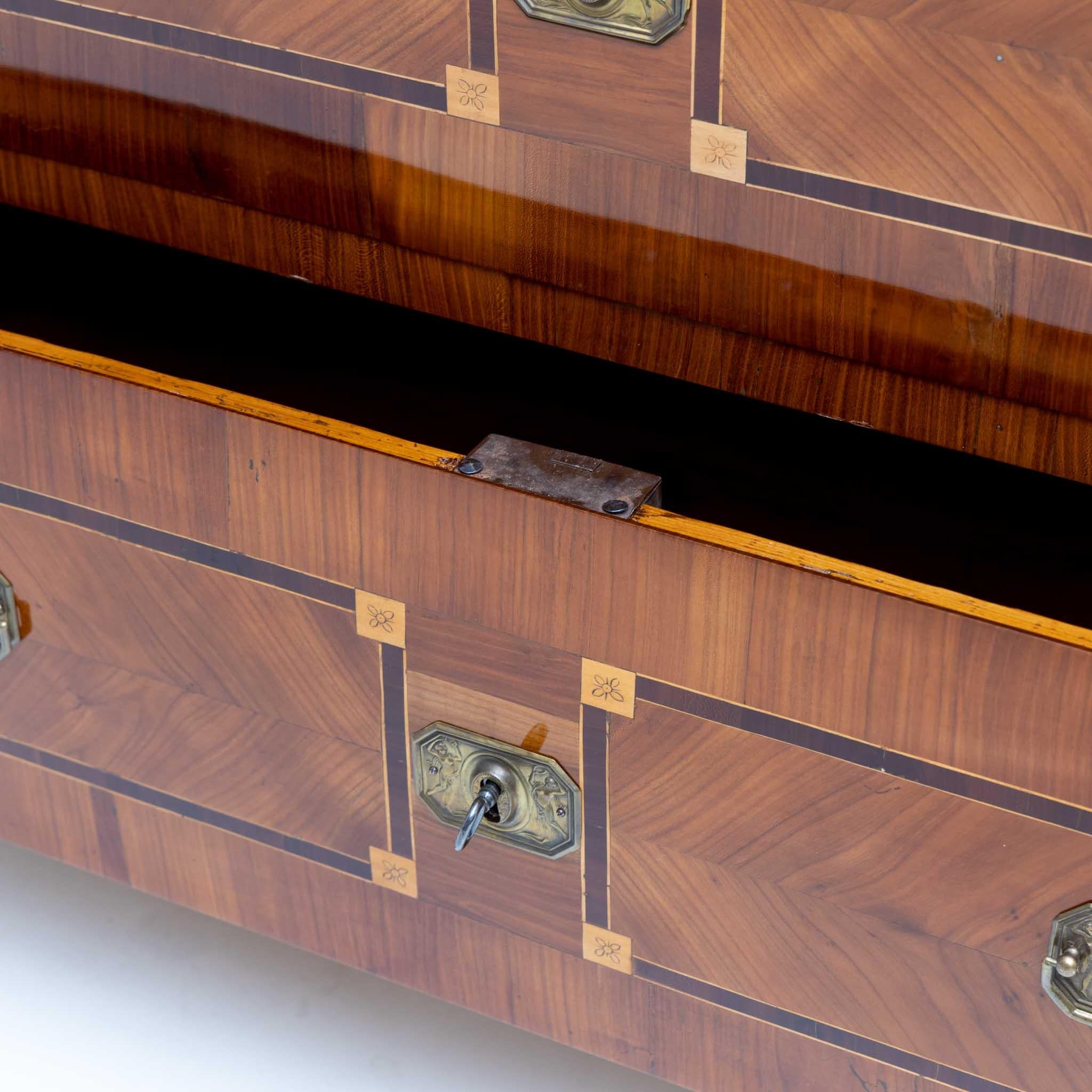 Louis Seize Cherrywood Chest of Drawers, circa 1780 1